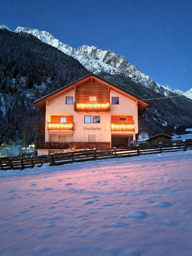 Apartments Nature Apis Landheim Anterselva di Mezzo Exterior foto