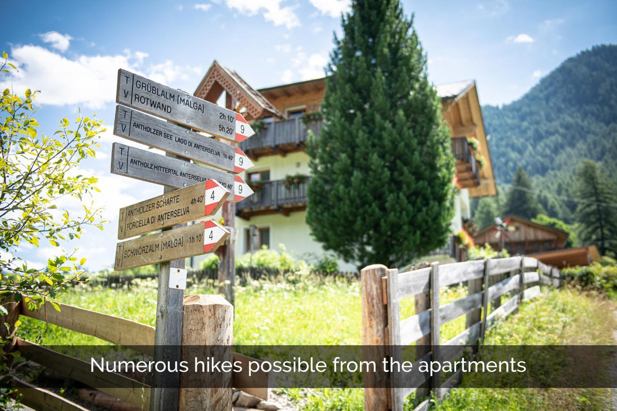Apartments Nature Apis Landheim Anterselva di Mezzo Exterior foto
